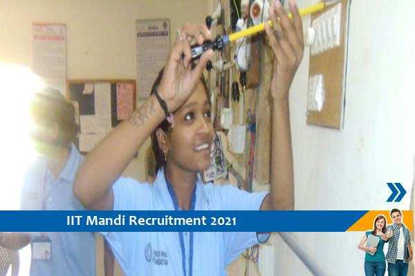 IIT Mandi Recruitment for the post of Electrician and Helper