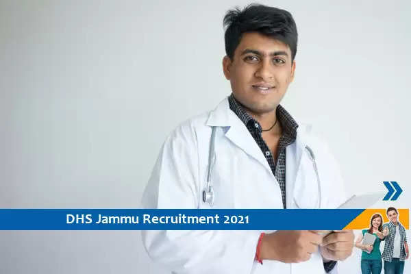 Recruitment to the post of Medical Officer in DHS Jammu