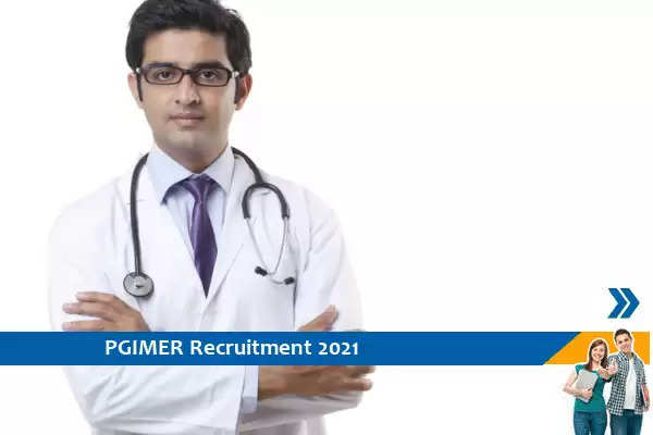 Recruitment for the post of Senior Resident in PGIMER Chandigarh