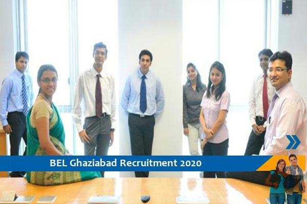 Recruitment for the post of Managerial Industrial Trainee in BEL Ghaziabad