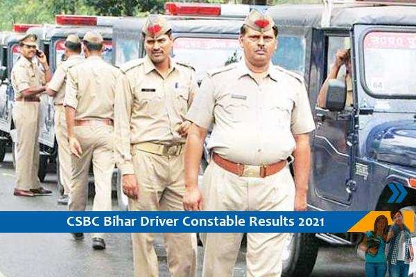 CSBC Results 2021 – Constable Driver Exam 2021 Results Released, Click Here For Results