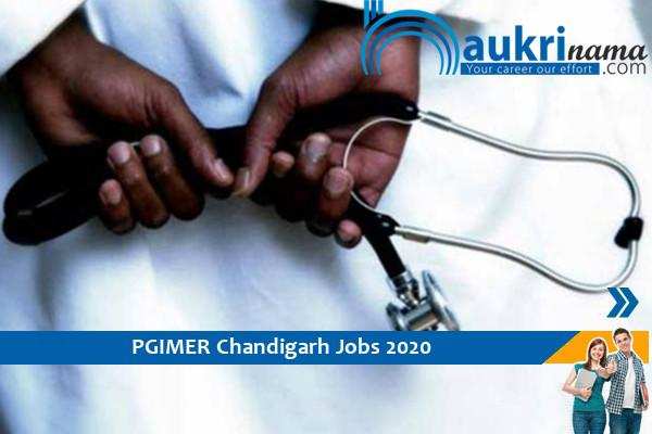 PGIMER Chandigarh  Recruitment for the post of   Junior Demonstrator   , Apply soon
