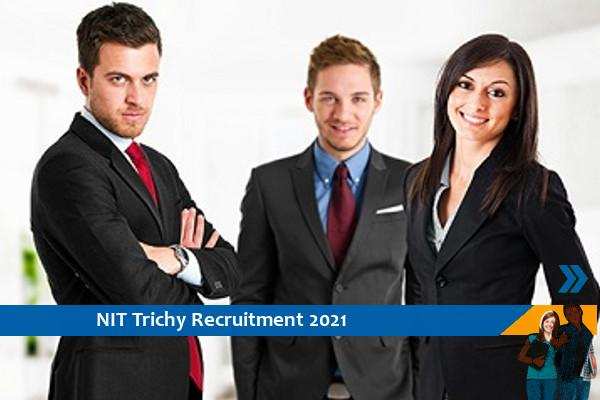 Recruitment for the post of Consultant in NIT Trichy