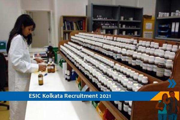 ESIC JOKA Recruitment for Homeopathy Pharmacist