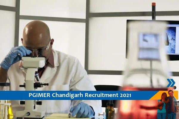 PGIMER Chandigarh Recruitment for the post of Project Scientist