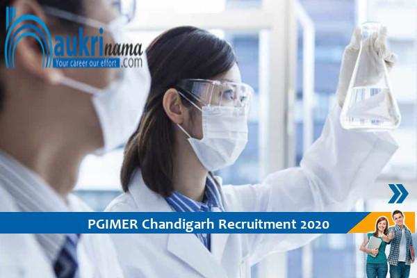 PGIMER Chandigarh  Recruitment for the post of   Project Assistant     , Apply soon