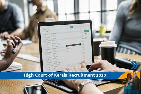 Recruitment to the post of Computer Assistant in High Court of Kerala