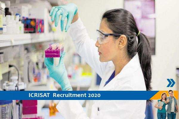 ICRISAT Recruitment to the post of Scientist