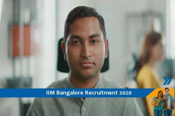 IIM Bangalore Recruitment for the post of Academic Associate