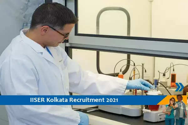 IISER Kolkata Recruitment for the post of Research Assistant