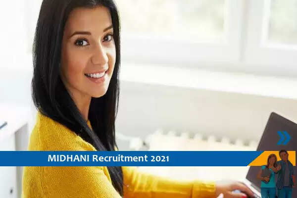 Recruitment for the post of Assistant in MIDHANI