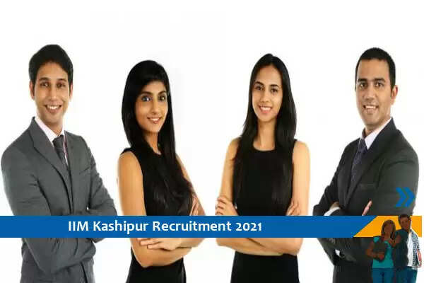 IIM Kashipur Recruitment for the post of Academic Assistant