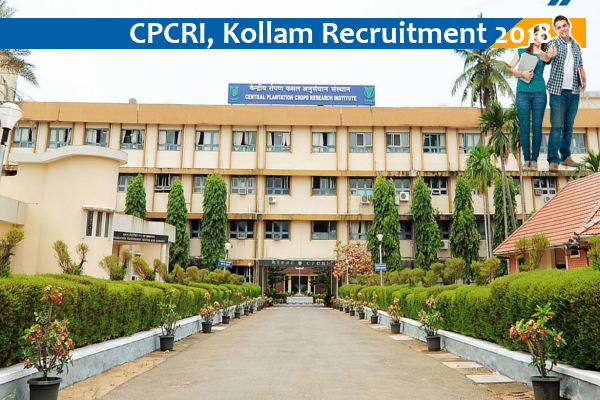 Field Assistant Job Opening 2018 in CPCRI, Kollam