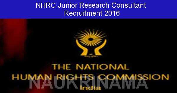 Job Alert: Junior Research Consultant Vacancies in NHRC-2016