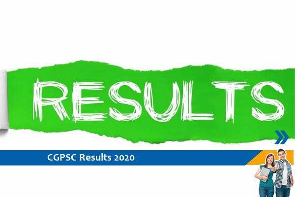 CGPSC Results 2020- Civil Judge Examination 2020 Result Released, Click Here For Results