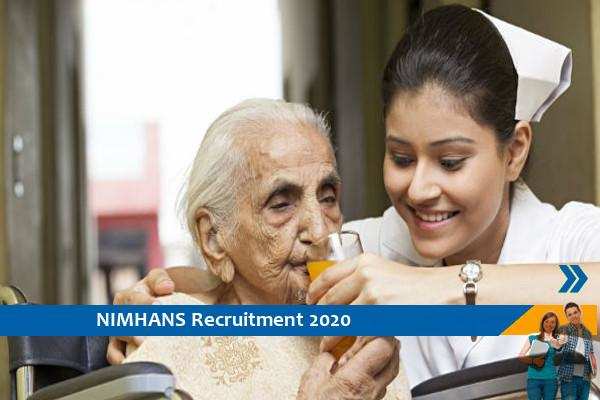 Recruitment to the post of Staff Nurse and Manager in NIMHANS