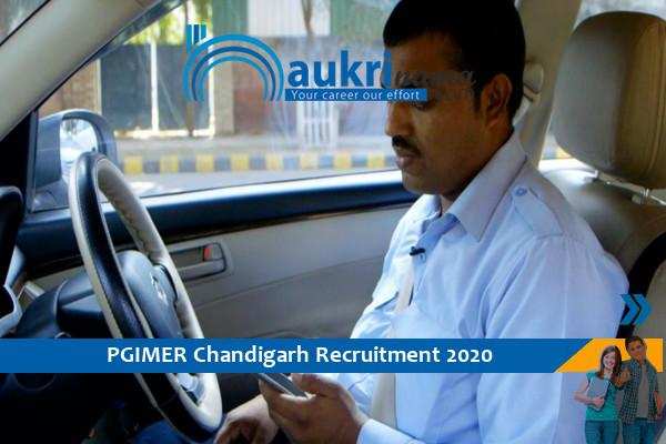 PGIMER Chandigarh  Recruitment for the post of   Driver   , Apply soon