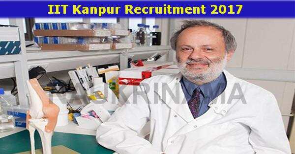 Project Scientist Recruitment in IIT Kanpur