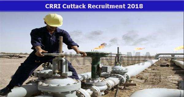 Field Operator and SRF Job Openings in CRRI Cuttack