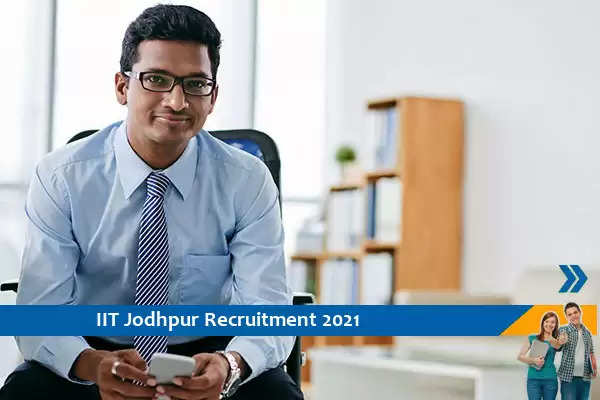 IIT Jodhpur Recruitment for the post of Junior Assistant