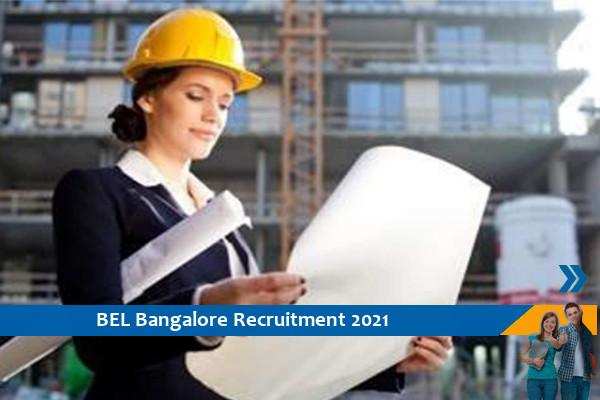 Recruitment of Project Engineer in BEL Bangalore
