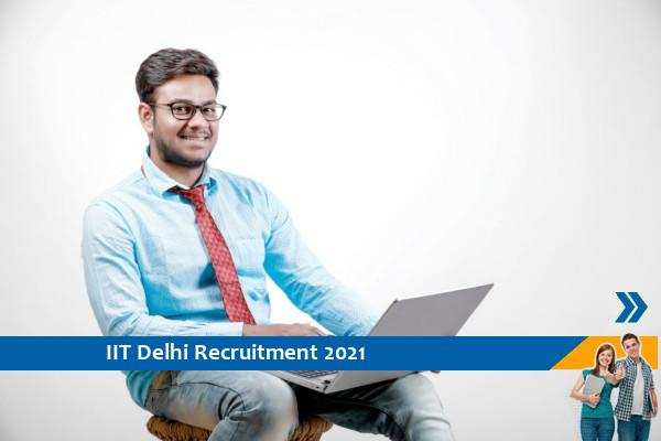 IIT Delhi Recruitment for the Post of Project Manager