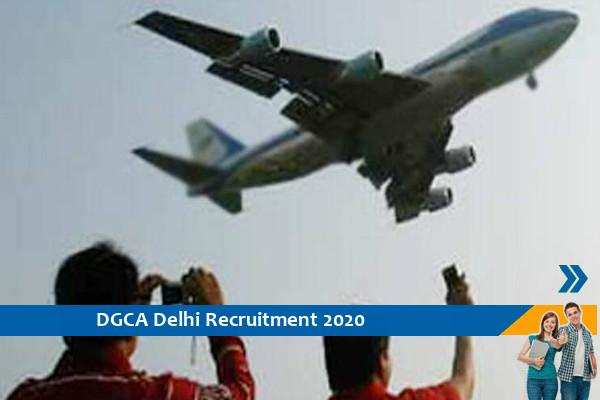 Govt of Delhi DGCA Recruitment for the post of Flight Operations Inspector