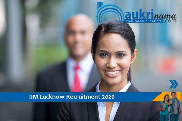 Recruitment for the post of Senior Manager, IIM Lucknow