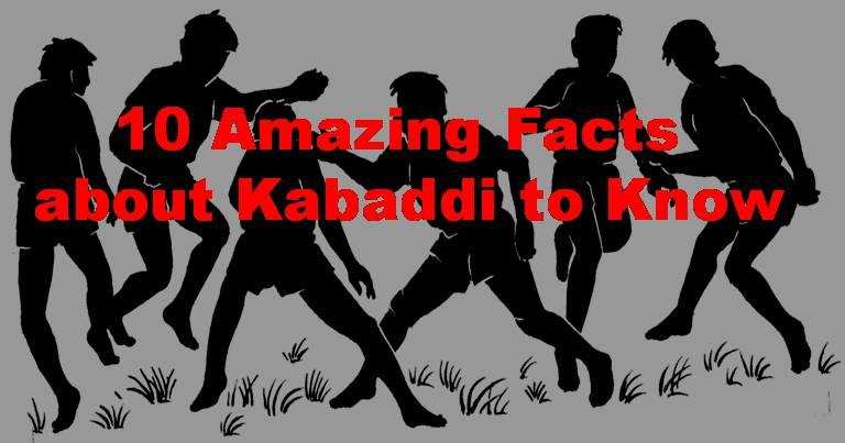 10 Amazing Facts About Indian Kabaddi To Know