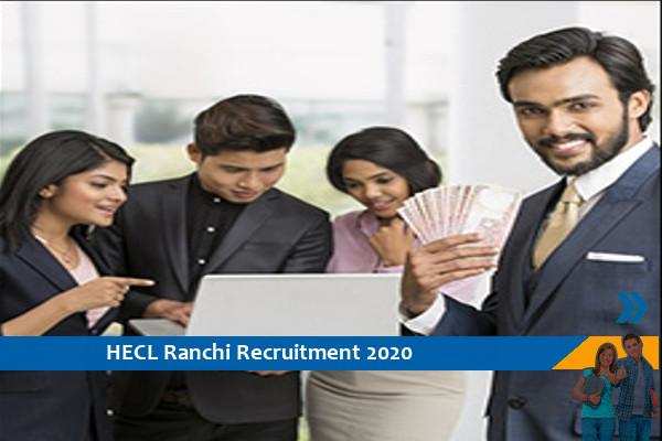 Recruitment for the post of Assistant Manager in HECL
