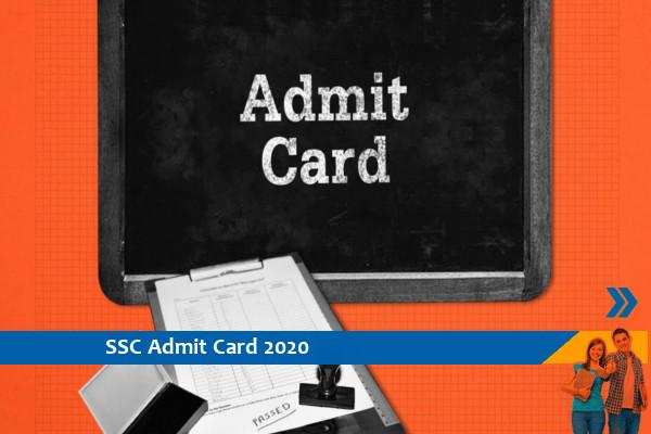 SSC Admit Card 2020 – Click here for the Admit Card for Constable and Sub Inspector Examination