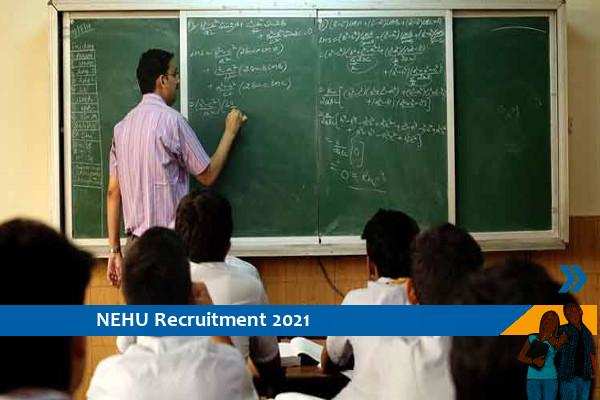 Recruitment for the post of Guest Lecturer in NEHU