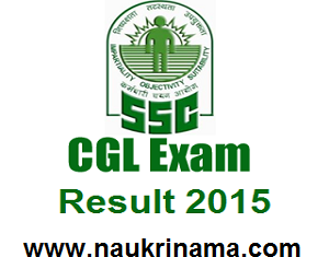 SSC CGL Tier 2 Exam 2015 (CPT and DEST) Result Declared