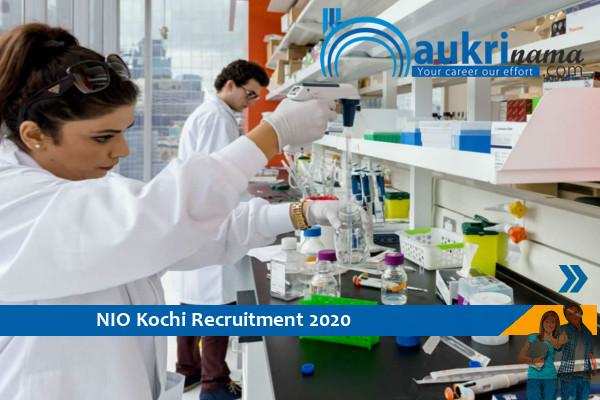 Recruitment for the post of Project Associate, NIO Kochi
