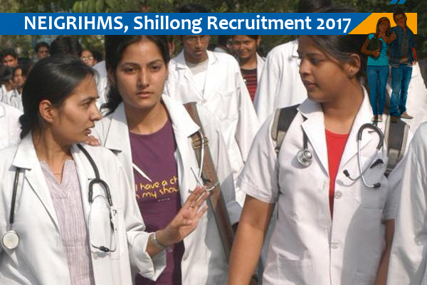 NEIGRIHMS, Shillong Vacancy for Senior and Junior Resident