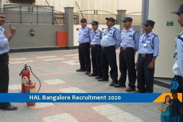 HAL Bangalore Recruitment for the post of Fitter and Security Guard