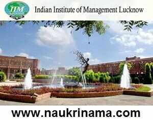 IIM Lucknow Professor/ Assistant Professor Recruitment 2015, iiml.ac.in