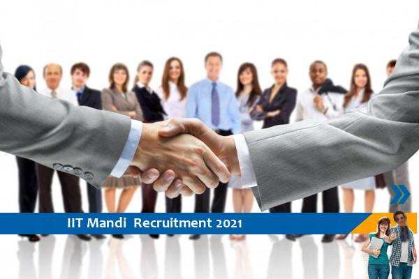 IIT Mandi Recruitment for the post of Project Associate