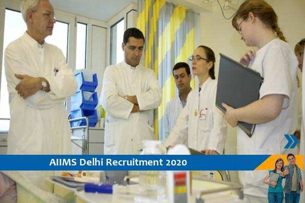 Recruitment to the post of Research Officer in AIIMS Delhi