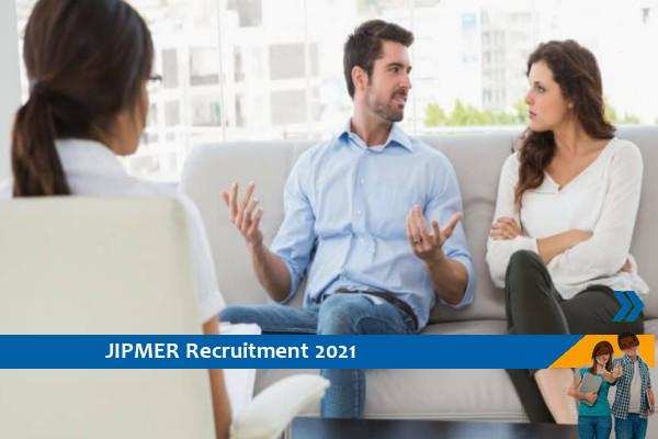 Recruitment of Counsellor posts in JIPMER
