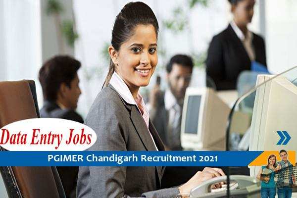 PGIMER Chandigarh Recruitment for the post of Field Assistant cum Data Entry Operator