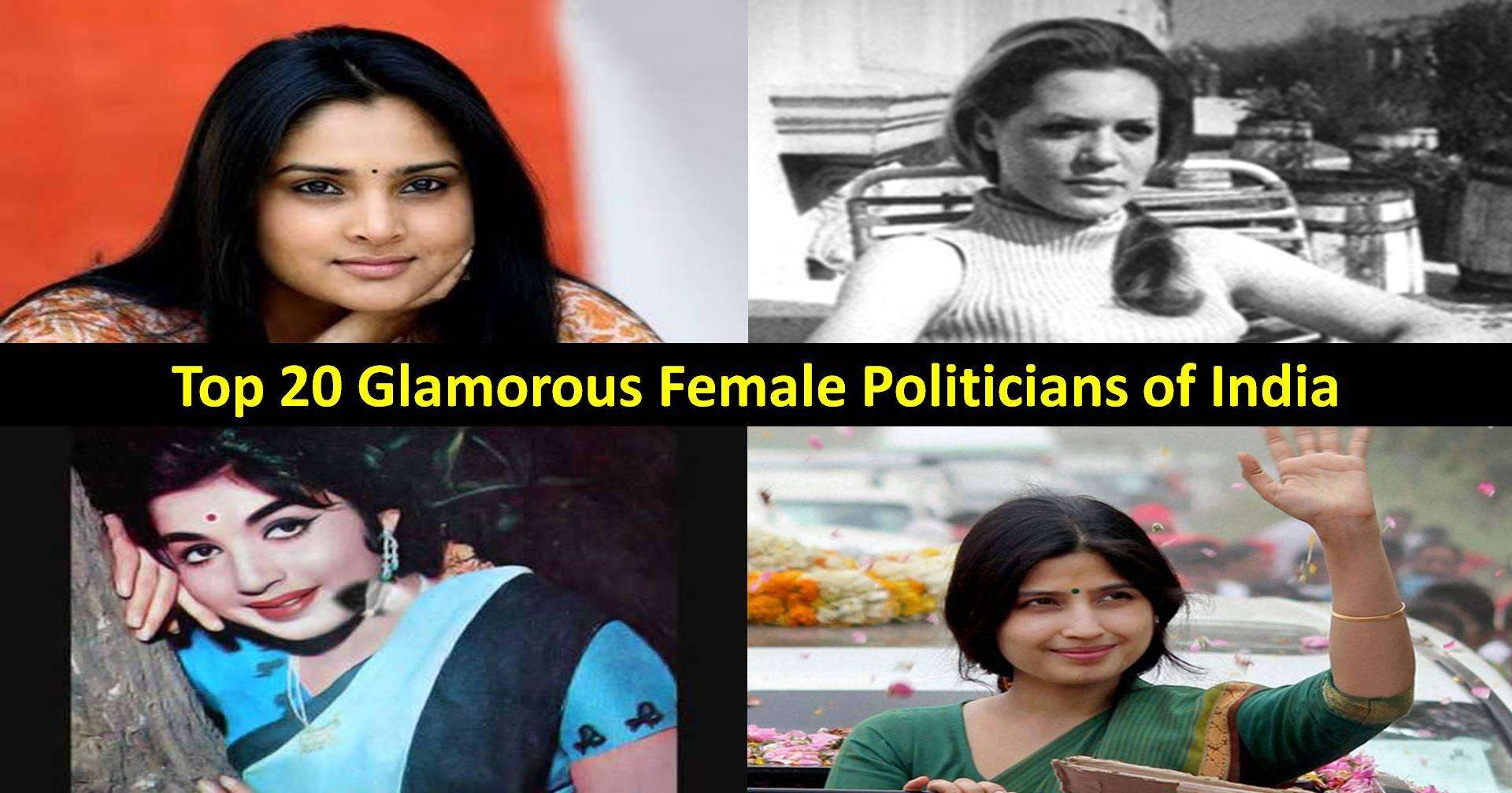 Top 20 Glamorous Female Politicians of India