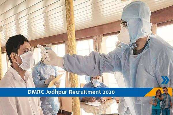 Recruitment of Field Worker and Computer Programmer in DMRC Jodhpur