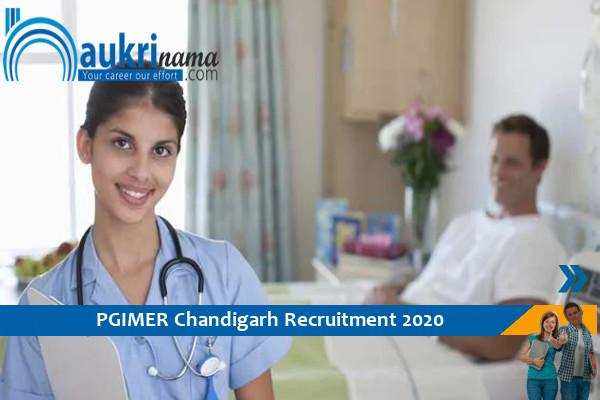 PGIMER Chandigarh  Recruitment for the post of  Lab Technician and Staff Nurse   , Apply soon