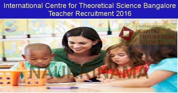 Job Alert: Teacher Vacancy in ICTS-2016