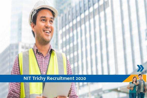 NIT Trichy Recruitment for the post of Junior Engineer and Technical Assistant