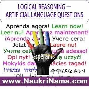 Logical Reasoning Quiz – Artificial Language Questions