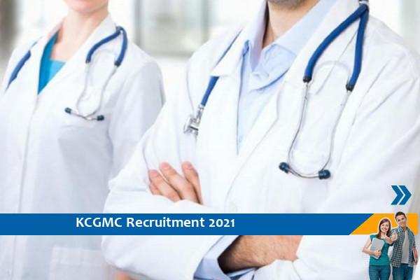 Recruitment to the post of Senior Resident in KCGMC