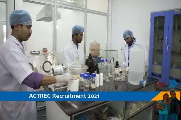 ACTREC Recruitment for Project Scientist Posts