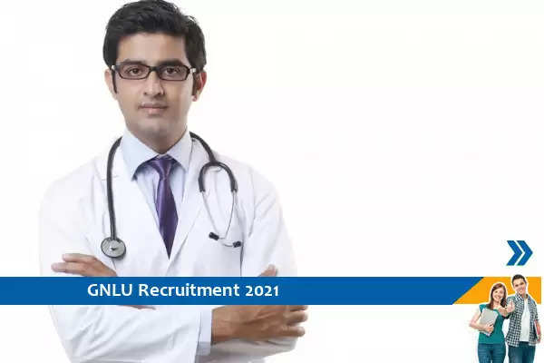 Recruitment to the post of Medical Officer in GNLU